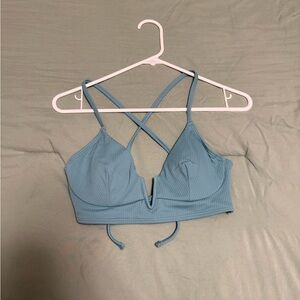 Shade & Shore Teal Bikini Top